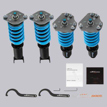 MaXpeedingrods Coilovers Lowering Coils Adjustable Kit Compatible for Honda Prelude 1992-01 Lowering Kit