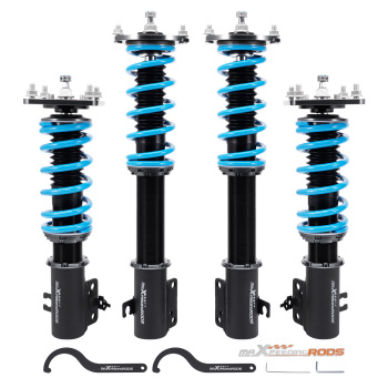24 Level Damper Coilovers Suspension Kit compatible for Mazda 323 / Protégé 90-94 compatible for FWD
