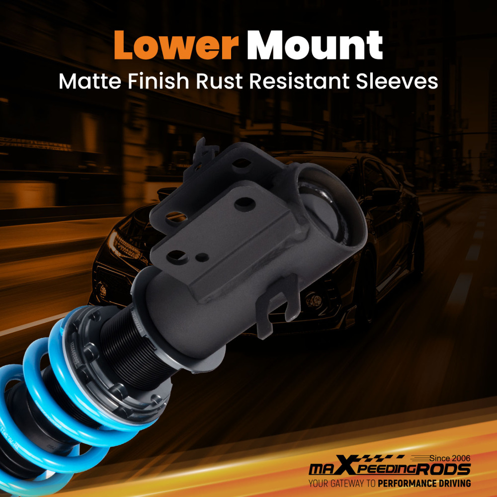 24 Level Damper Coilovers Suspension Kit compatible for Mazda 323 / Protégé 90-94 compatible for FWD