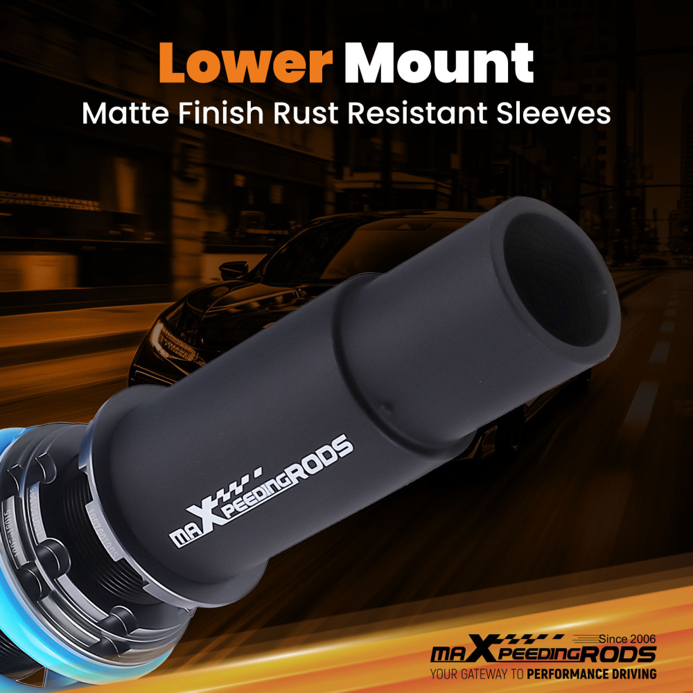 Coilovers 24 Level Adjustable Suspension Springs Kit compatible for Audi Q5 (8R) 2009-2017