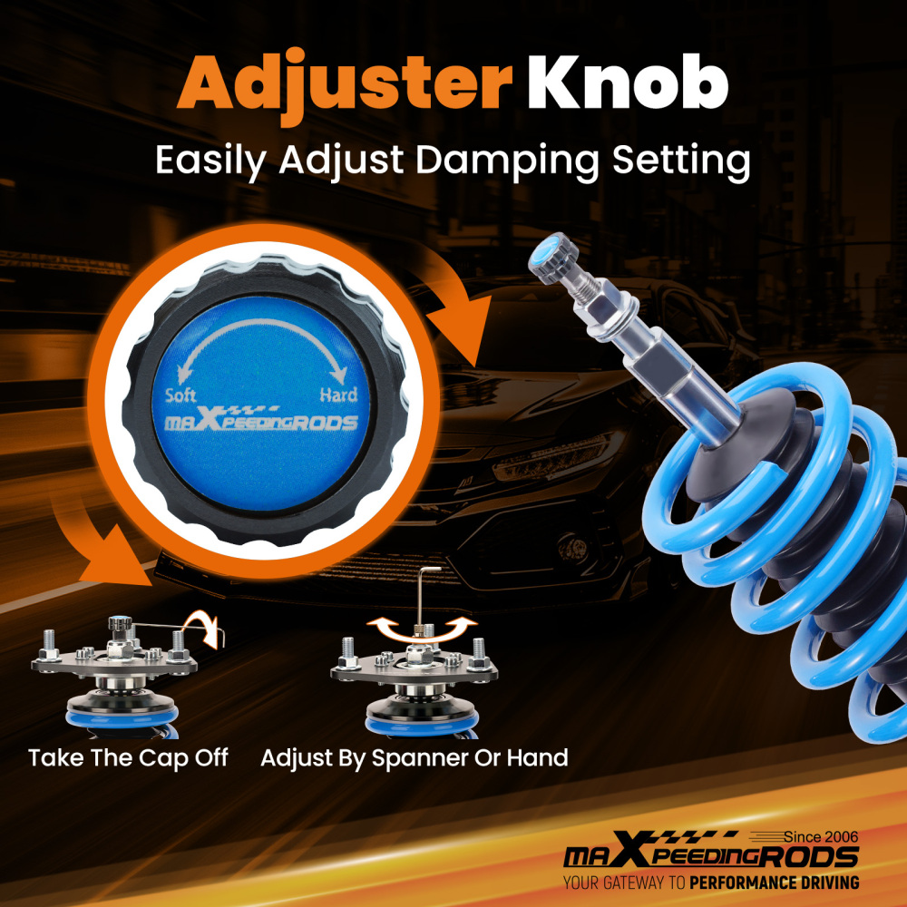 MaXpeedingrods Coilovers 24 Way Damper compatible for LEXUS RX330 / RX350 AWD 2004-2009