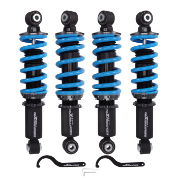 MaXpeedingrods T6 Coilovers Shocks Springs Kit compatible for Audi R8 (Type 42) V10 07-15