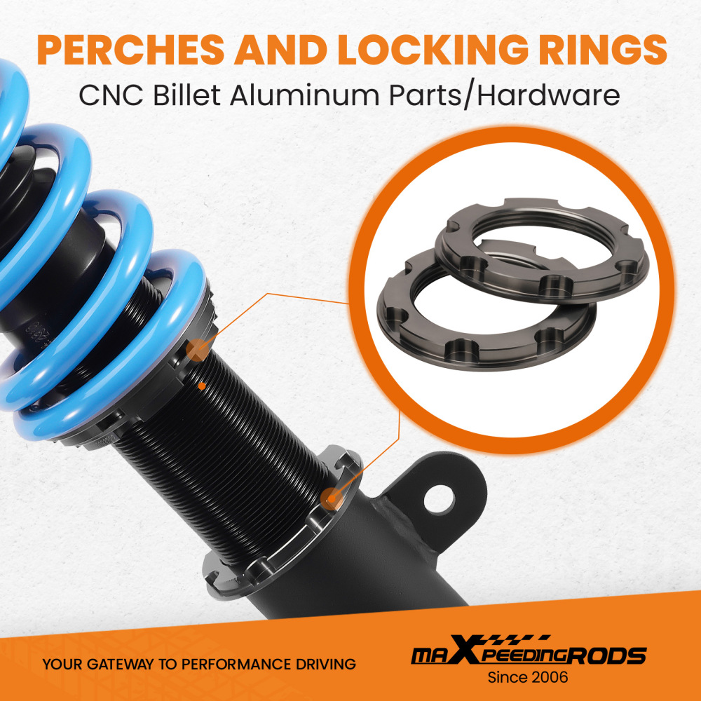 Maxpeedingrods 24 Click Coilover Shock+Spring for Toyota RAV4 2006-2012