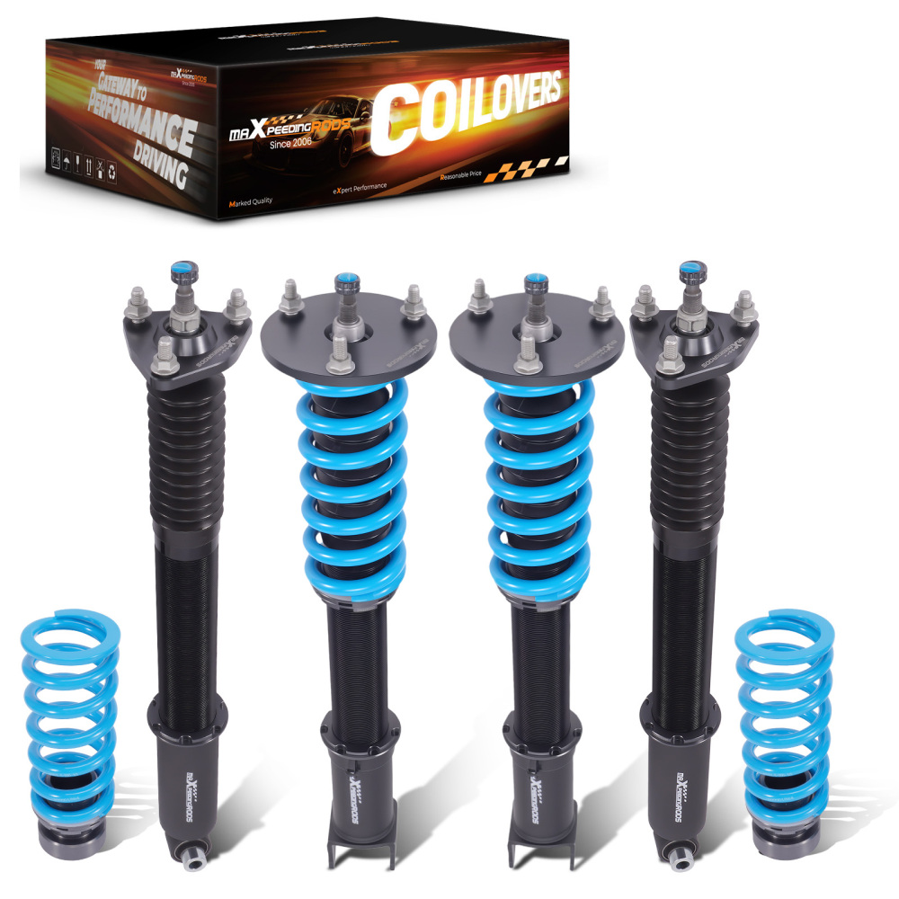 MaXpeedingrods 24 Way Adjustable Coilovers Kit compatible for Lexus RC200t RC300 RWD 15-20