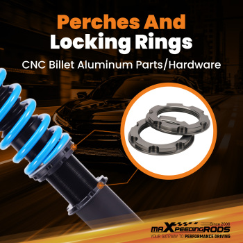 MaXpeedingrods T6 Coilover 24 Ways Damper Adjustable compatible for Acura RDX 2007-2012