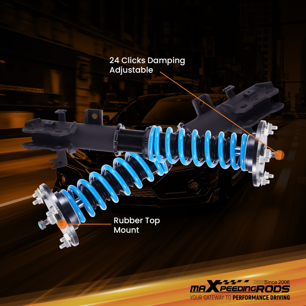 MaXpeedingrods T6 Coilover 24 Ways Damper Adjustable compatible for Acura RDX 2007-2012