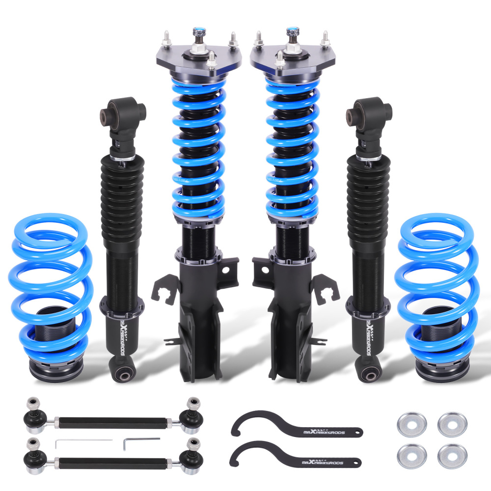MaXpeedingrods T6 Coilover 24 Step Damper Adjustable compatible for Nissan Rogue AWD 08-15