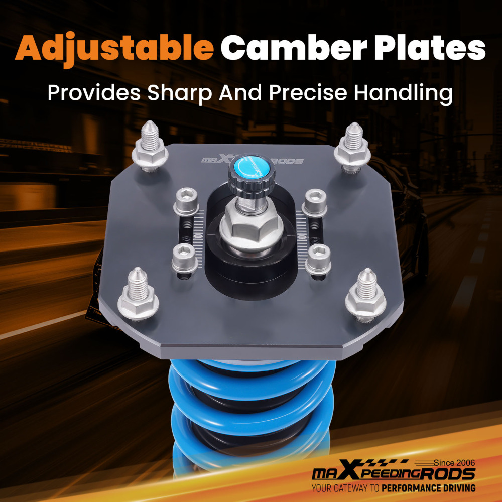 MaXpeedingrods Coilover 24 Way Damper Suspension Kit ForMazda RX-7 1979-1985