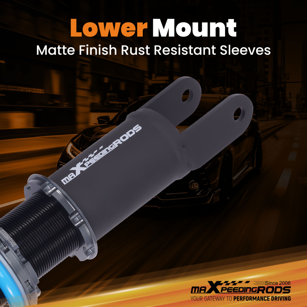 MaXpeedingrods T6 Adjustable Coilover Shock Lower Kit compatible for Mazda RX-7 FD 93-95