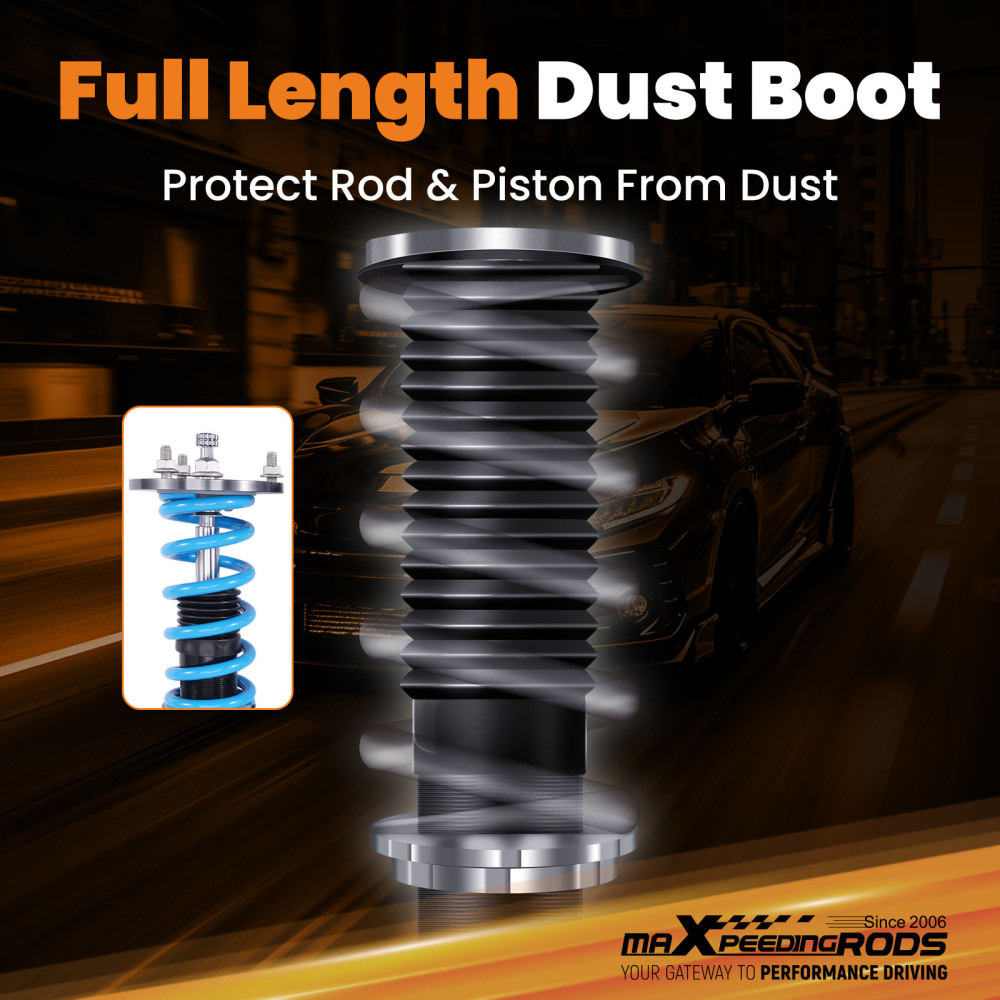 MaXpeedingrods T6 Adjustable Coilover Shock Lower Kit compatible for Mazda RX-7 FD 93-95