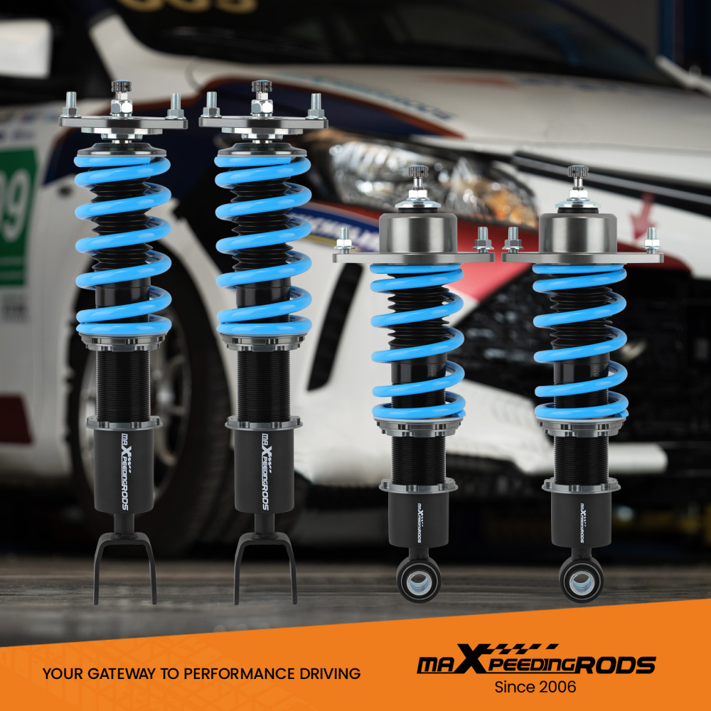 Assetto 24 Via regolabile Ammortizzatori compatibile per Mazda RX-8 2003.04-2008.02 SE3P