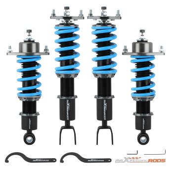 24 Ways Adjustable Damper Coilover Shock Absorber compatible for Mazda RX8 RX-8 2004-2011 Lowering Kit