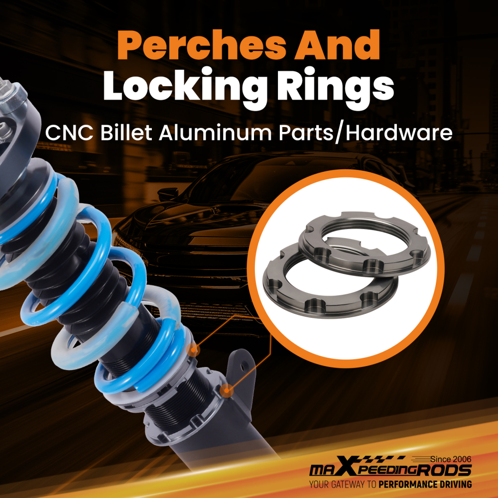 Coilovers Suspension Kit compatible for Volvo C30 1.6 1.8 2.0 2.4 (2007-2013) S40 V50