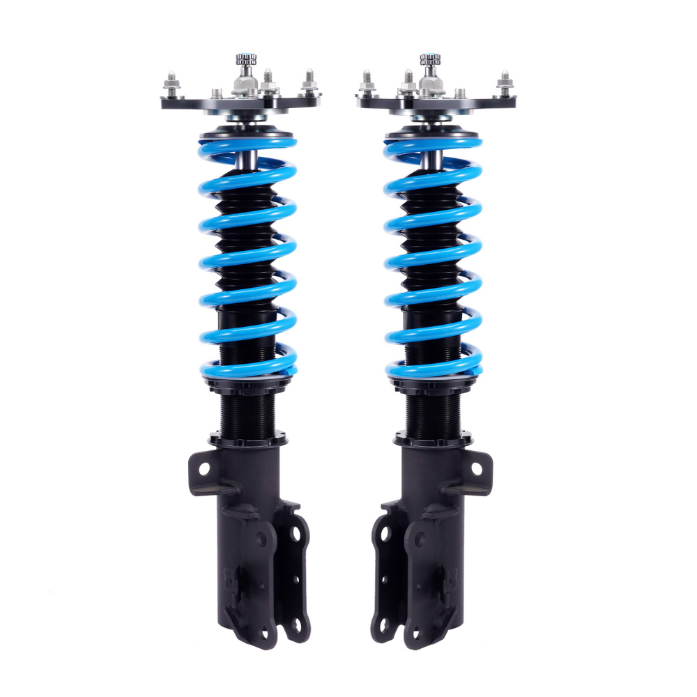 MaXpeedingrods T6 Coilover 24 Step Adjustable Struts compatible for Volvo S60 2001-2009