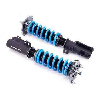 MaXpeedingrods T6 Coilover 24 Step Adjustable Struts compatible for Volvo S60 2001-2009