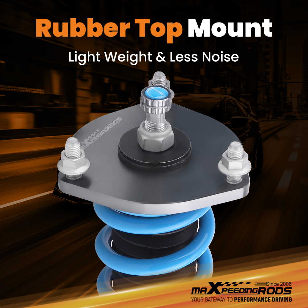 MaXpeedingrods Street Coilovers 24 Step Damper compatible for Lexus SC430 UZZ40R 2001-2010