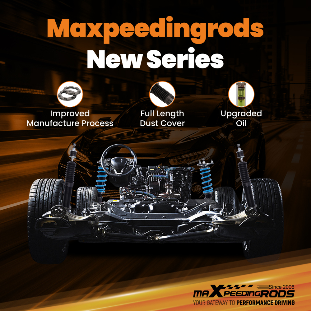 Compatible for Scion xB 2008-2015 MaXpeedingrods T6 Coilovers 24 Way Damper Suspension Lowering Kit
