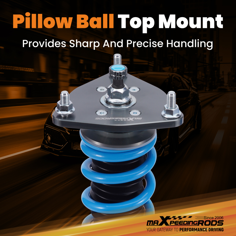 Compatible for Scion xB 2008-2015 MaXpeedingrods T6 Coilovers 24 Way Damper Suspension Lowering Kit