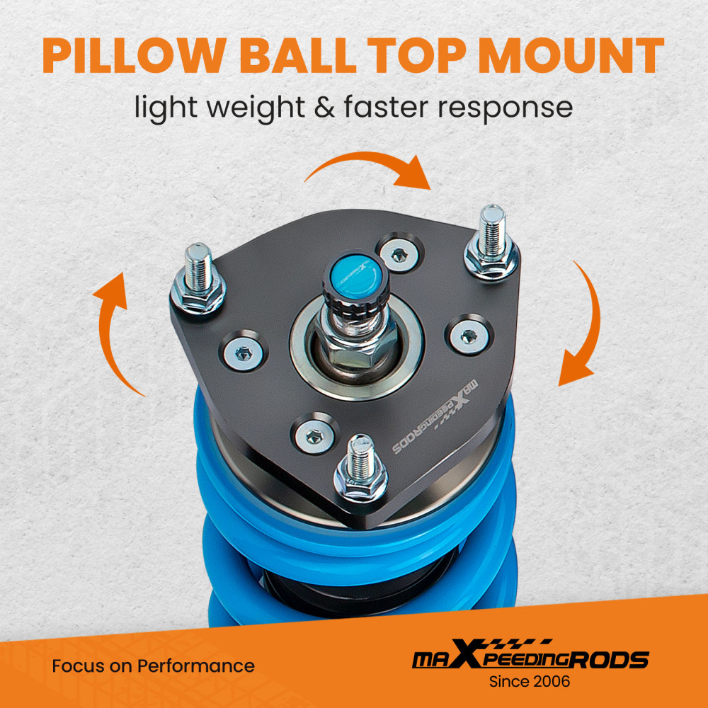 Coilovers 24 Way Adj. Damper Suspension Kit compatible for Nissan SENTRA 2000-2006