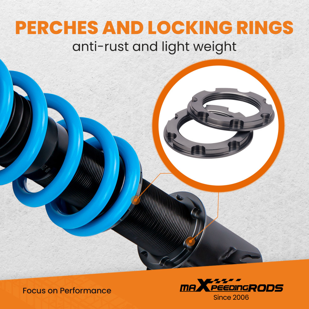 Coil Spring Shocks Coilovers Lowering Kit compatible for Nissan Sentra SE-R B15 2000-2006