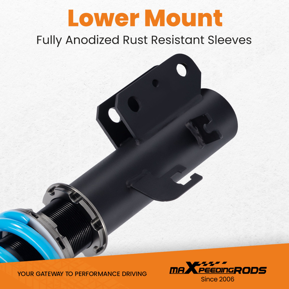 Compatible for Nissan Sentra B16 2007-2012 MaXpeedingrods 24-Way Damper Coilovers Struts Lowering Kit