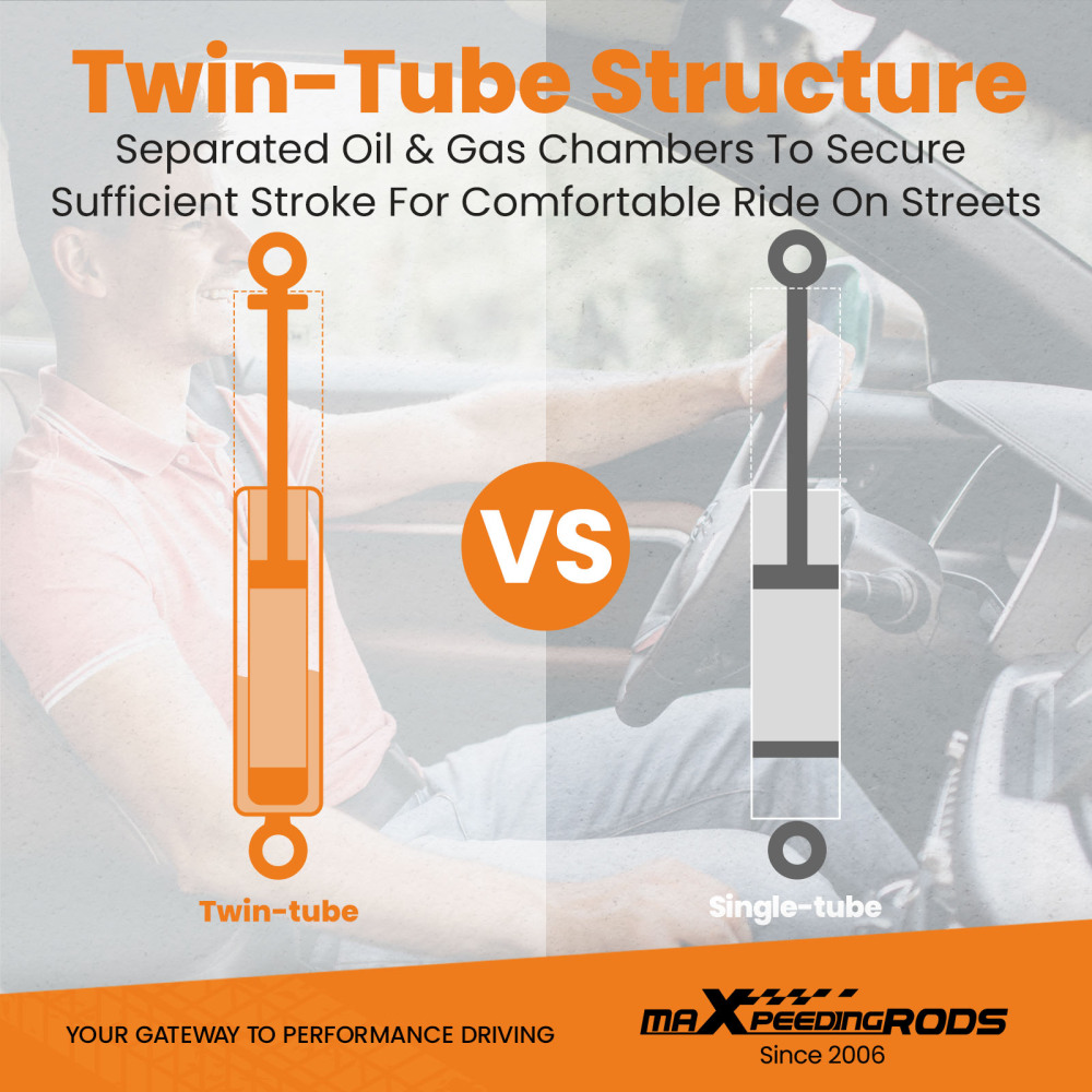 Compatible for Nissan Sentra B16 2007-2012 MaXpeedingrods 24-Way Damper Coilovers Struts Lowering Kit