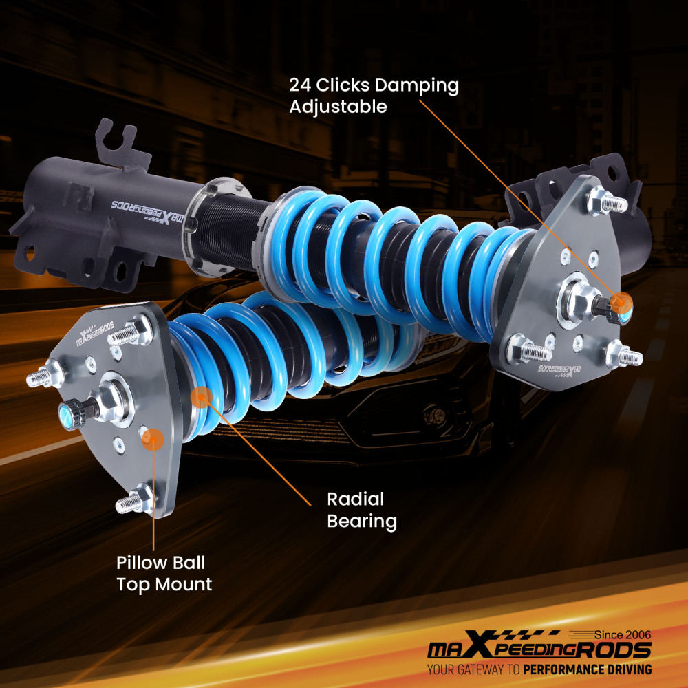 MaXpeedingrods 24 Way Damper Coilovers Lowering Kit For Nissan Sentra B17 13-19
