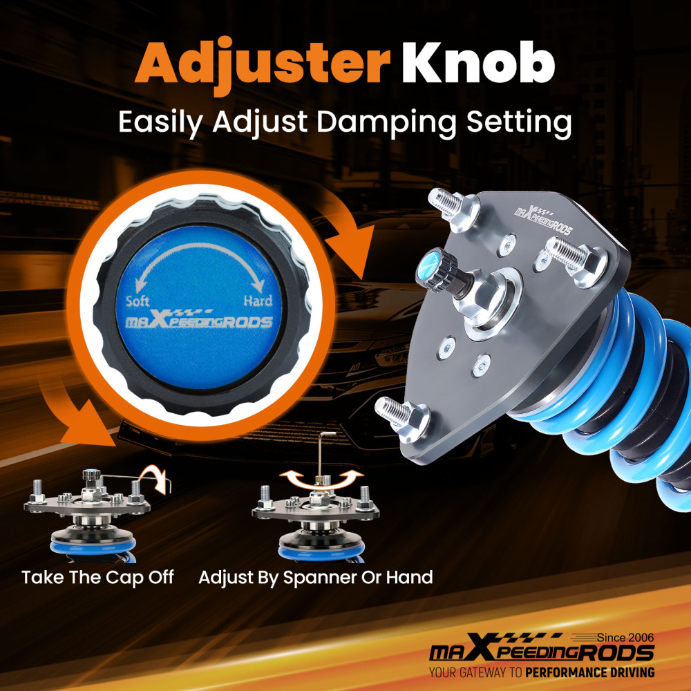 MaXpeedingrods 24 Way Damper Coilovers Lowering Kit For Nissan Sentra B17 13-19