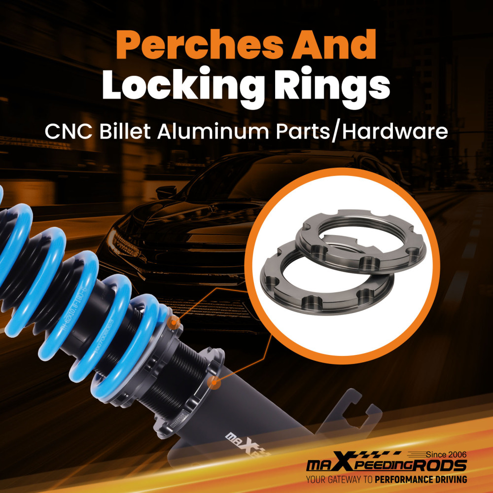 MaXpeedingrods T6 Coilover Damper Adjustable compatible for Nissan Sentra B18 2020-2025