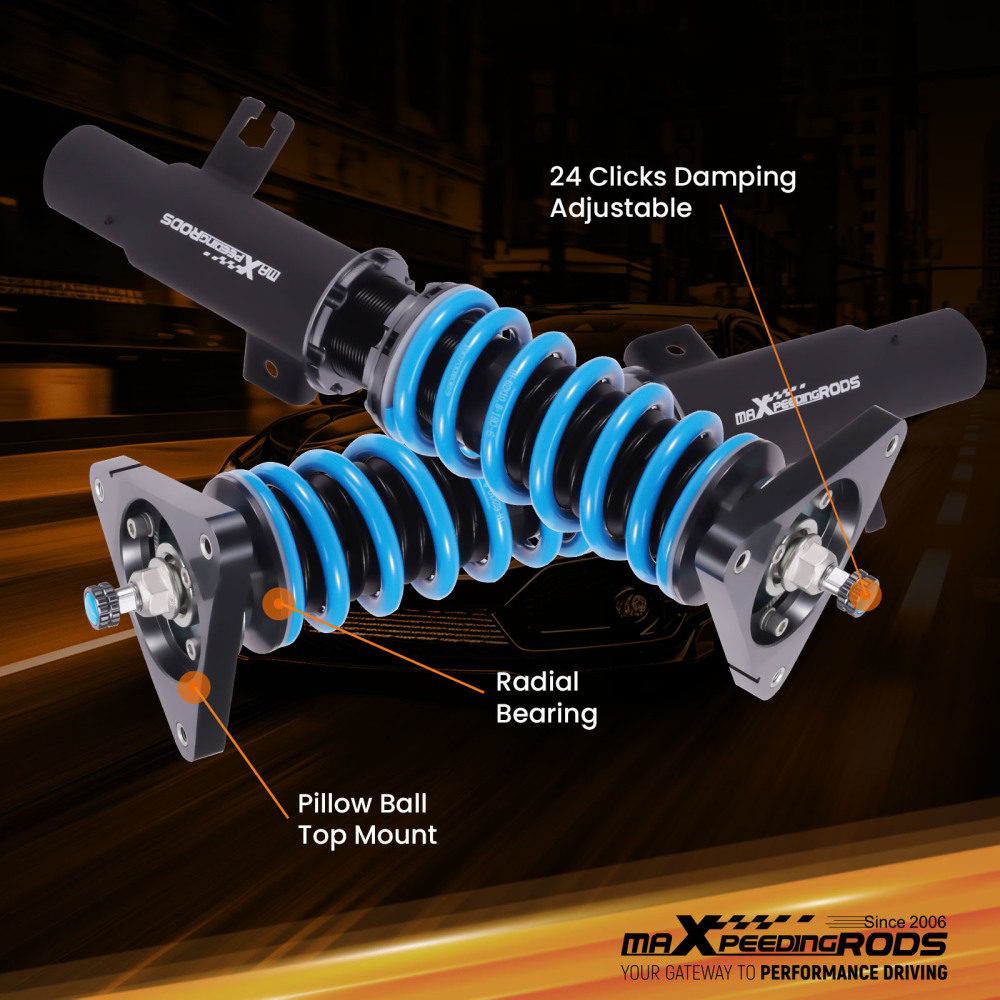 MaXpeedingrods T6 Coilover Damper Adjustable compatible for Nissan Sentra B18 2020-2025