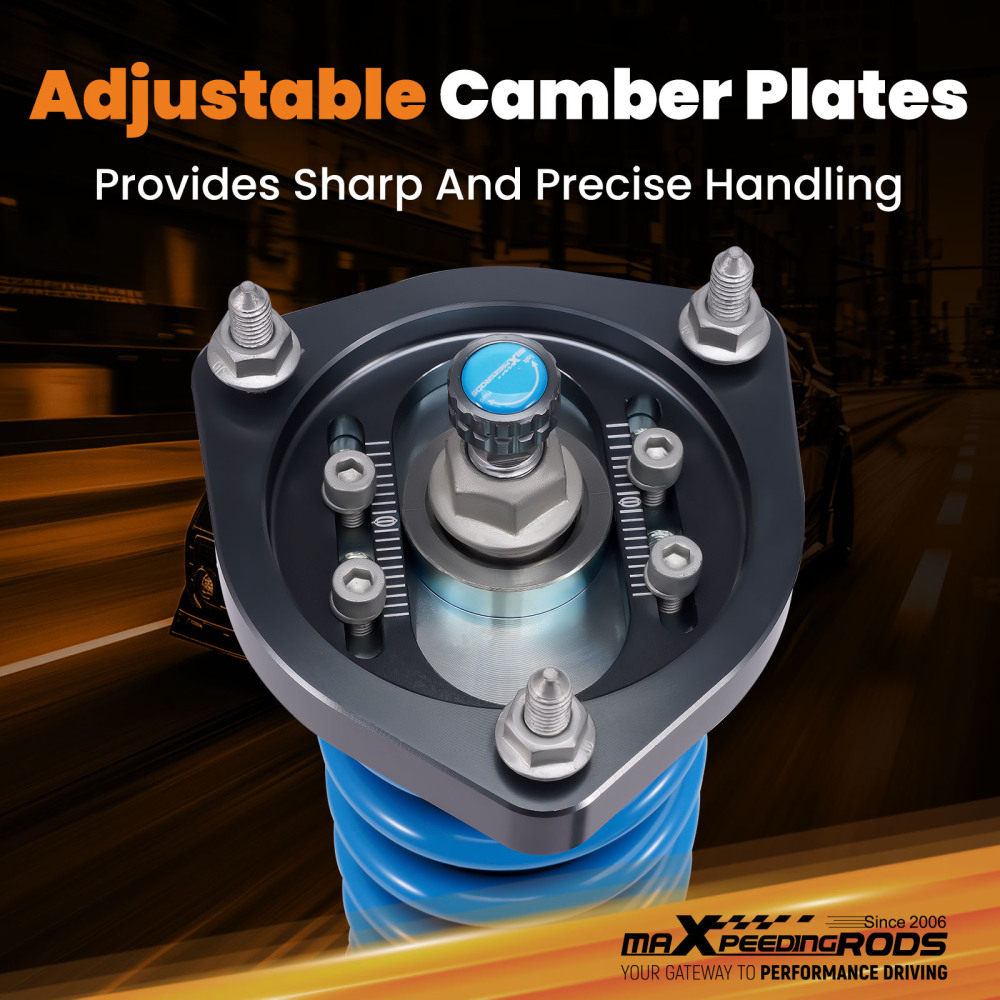 MaXpeedingrods Racing Coilovers Lowering Kit compatible for Nissan Sentra B14 200SX 1995-99