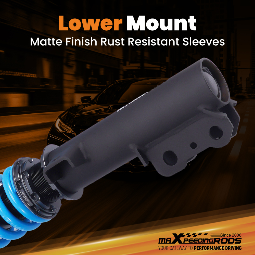 MaXpeedingrods Adjustable Coilover Shocks Kit compatible for Toyota Sienna FWD AWD 2011-20