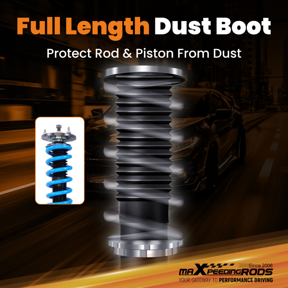 MaXpeedingrods COT6 Coilover Suspension Kits compatible for Dodge Charger 06-10 & Compatible for SRT-8