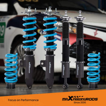 24 ways Damper Coilovers ShocksSprings Kit compatible for DODGE CHARGER SRT8 06-10 RWD Lowering Kit