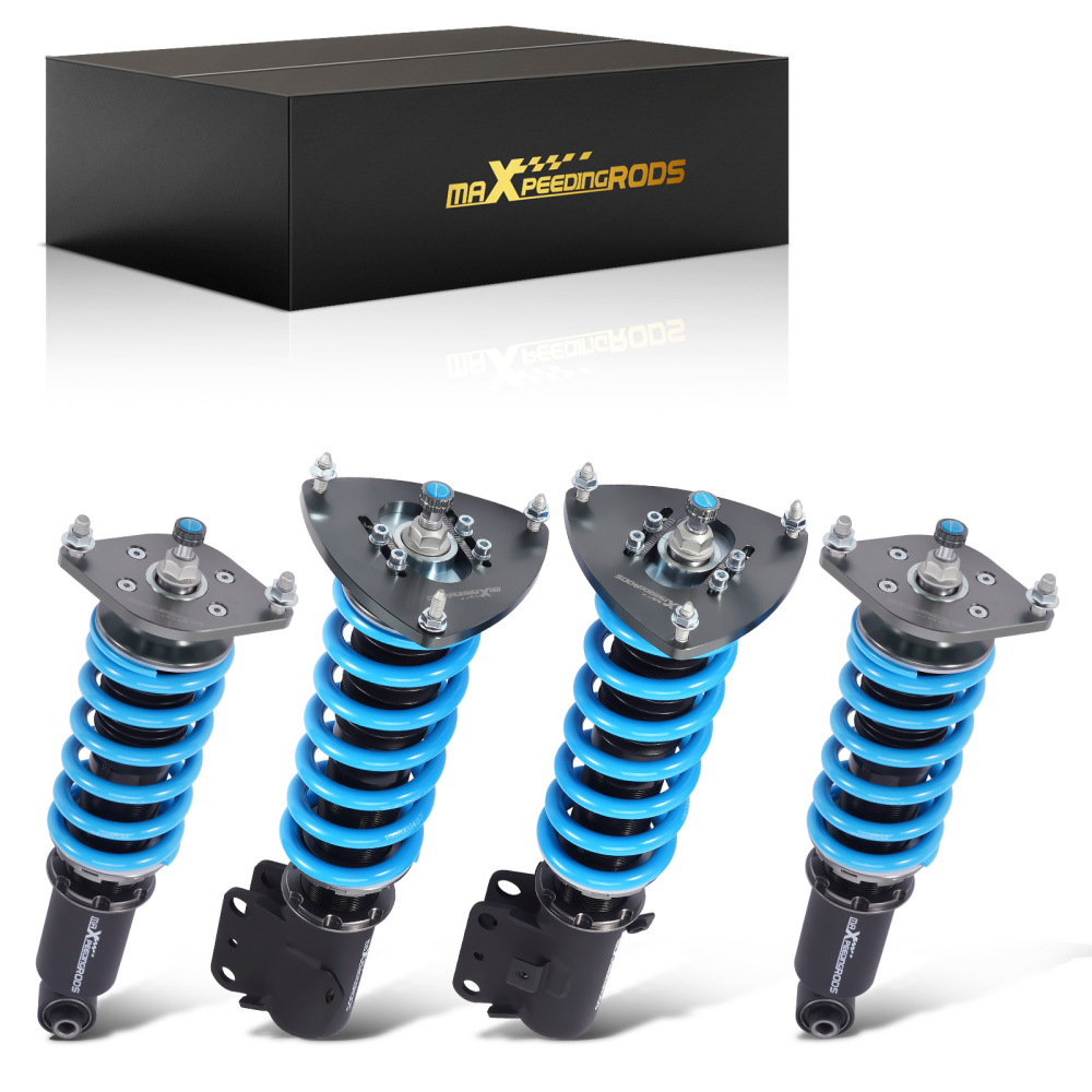 MaXpeedingrods T6 Coilovers Lowering Kit compatible for Subaru Impreza WRX STI 08-14