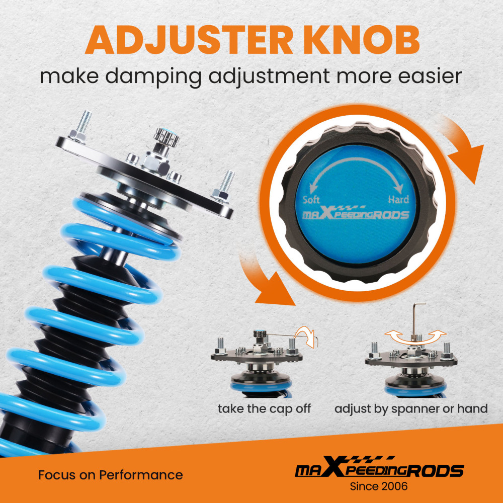 MaXpeedingrods T6 Damper Adjustable Coilovers For Subaru Legacy 2015-2019
