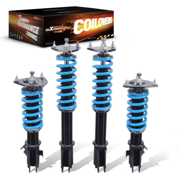 Full Coilovers 24 Way Damper Kit compatible for Subaru Impreza Wrx 2002-07 compatible for Forester 03-08
