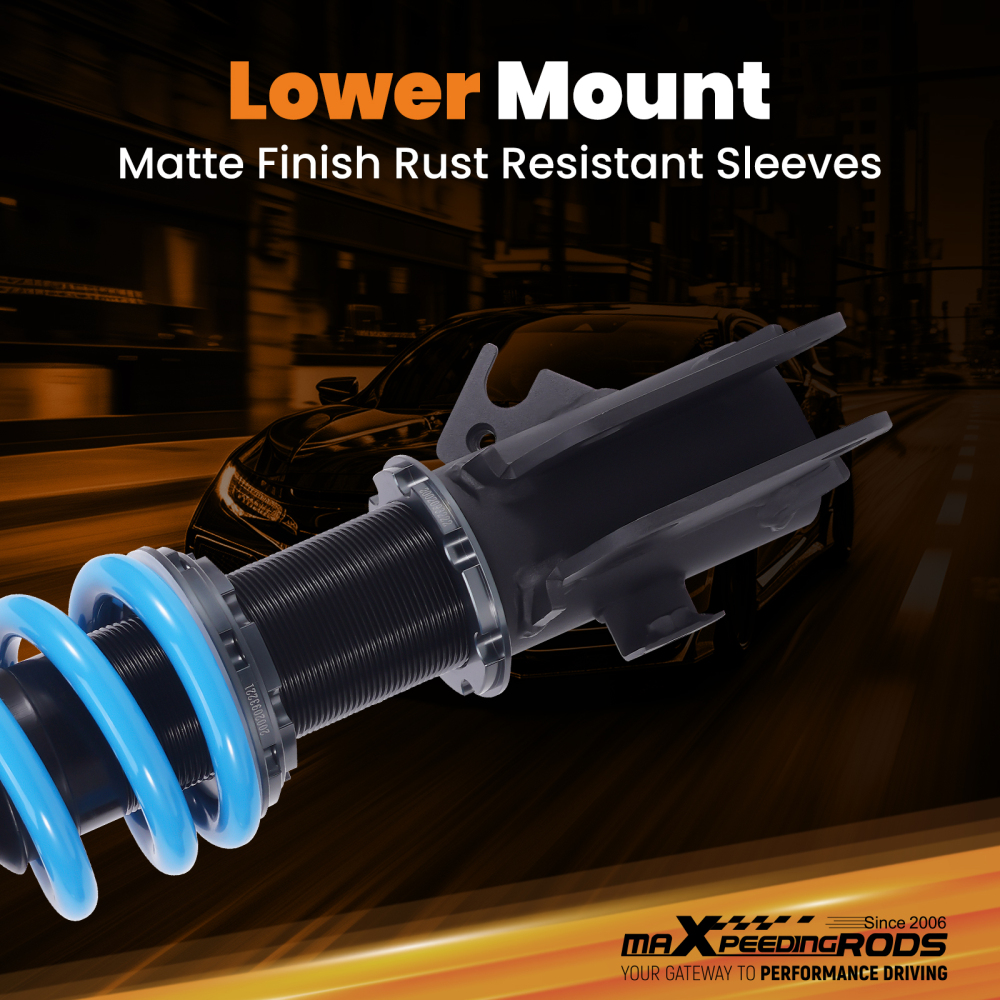 Amortisseurs combinés fileté réglables compatible pour Subaru Impreza WRX STI 2000-2004 GDB