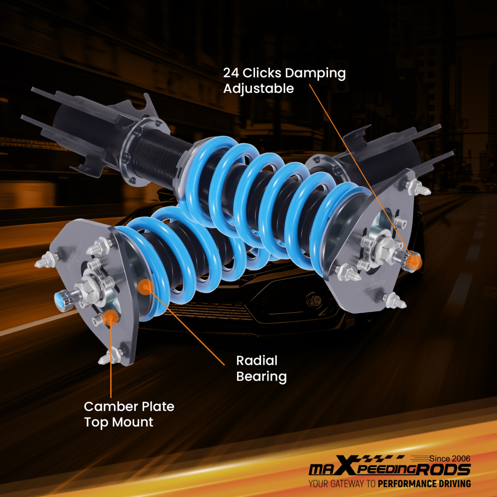 Adjustable Damper Coilover compatible for Subaru Impreza WRX 2000 -2007 GDA GD9 GGA STI GDB Lowering Kit
