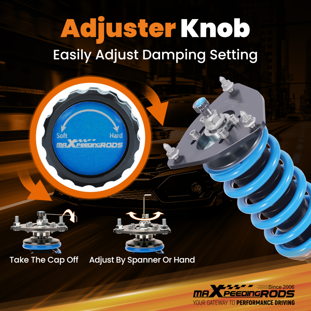 Adjustable Damper Coilover compatible for Subaru Impreza WRX 2000 -2007 GDA GD9 GGA STI GDB Lowering Kit