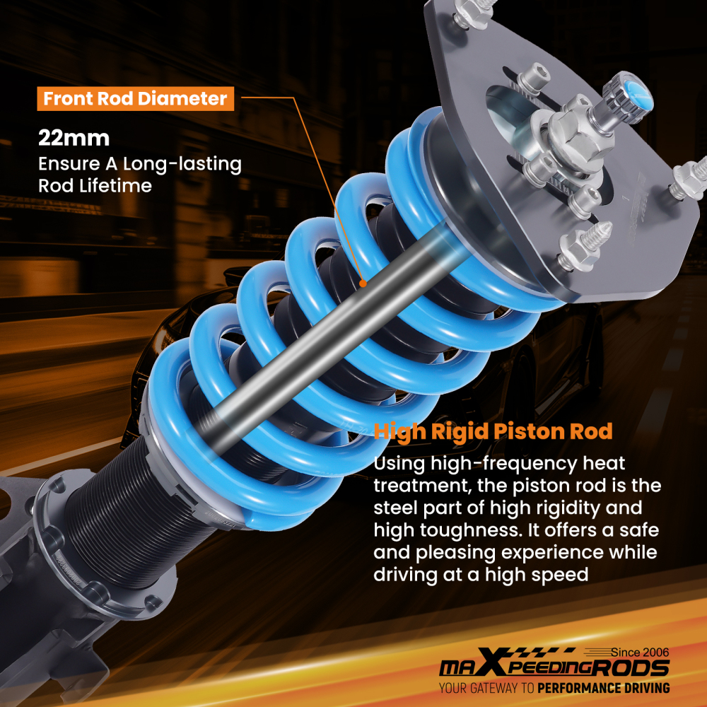 Adjustable Damper Coilover compatible for Subaru Impreza WRX 2000 -2007 GDA GD9 GGA STI GDB Lowering Kit