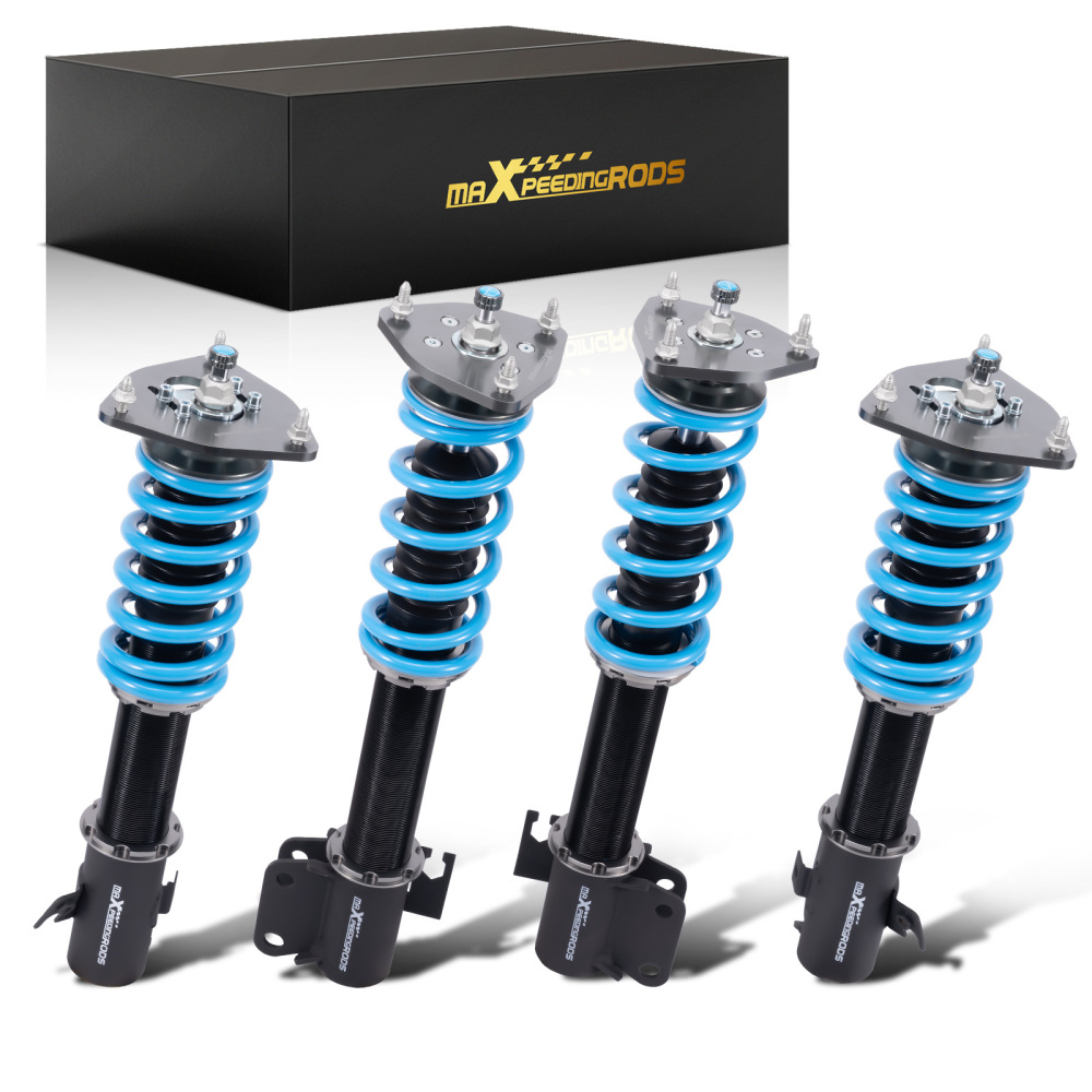 MaXpeedingrods 24 Step Adjustable Coilovers compatible for Subaru Impreza WRX STI GDF 05-07