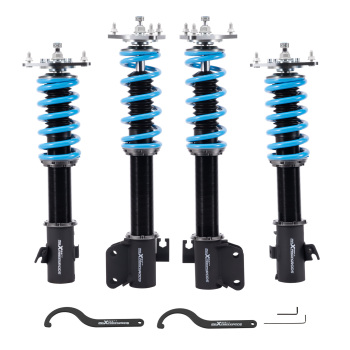 24 Way Adjustable Coilovers Shocks Kit compatible for Subaru Impreza WRX STI 05-07 GDF