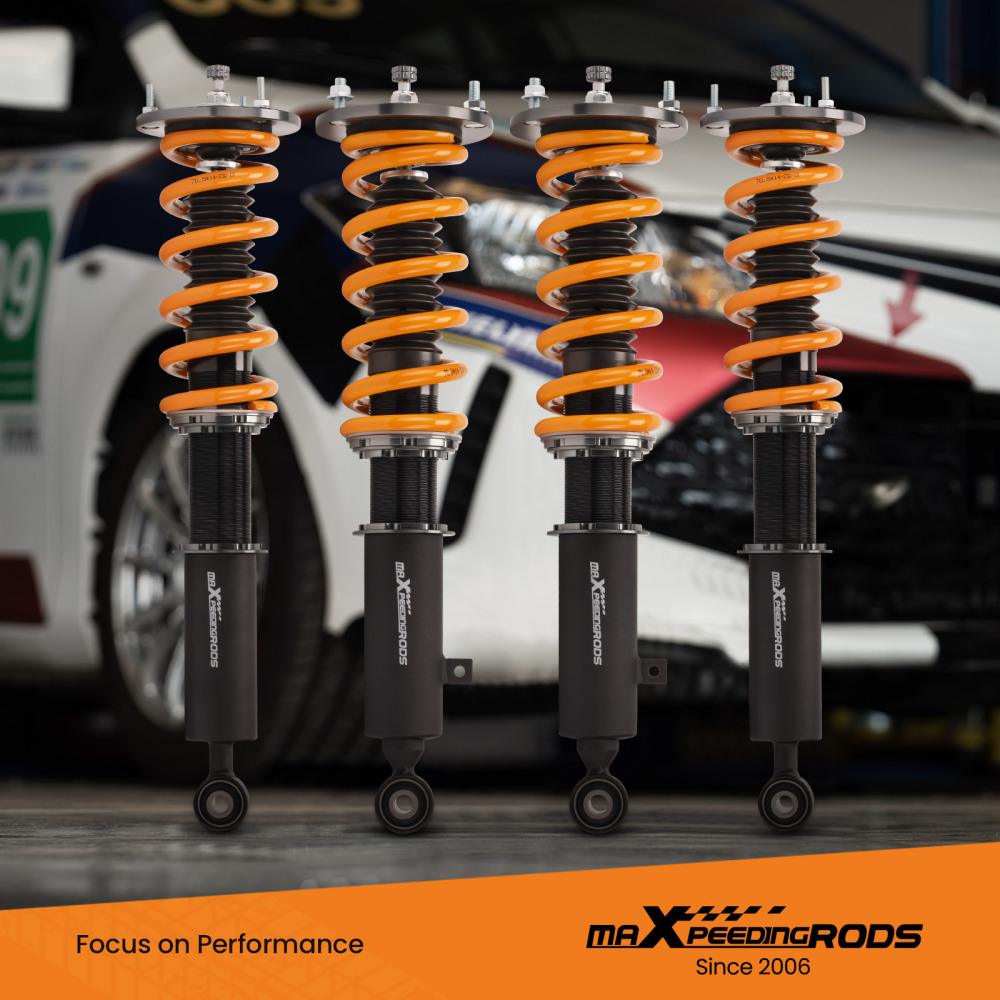 24-Way Damper Adj Coilover Suspension compatibile per Toyota Supra MA70 GA70 Ammortizzatori Lowering Kit
