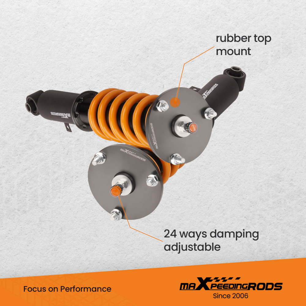 24-Way Damper Adj Coilover Suspension compatibile per Toyota Supra MA70 GA70 Ammortizzatori Lowering Kit