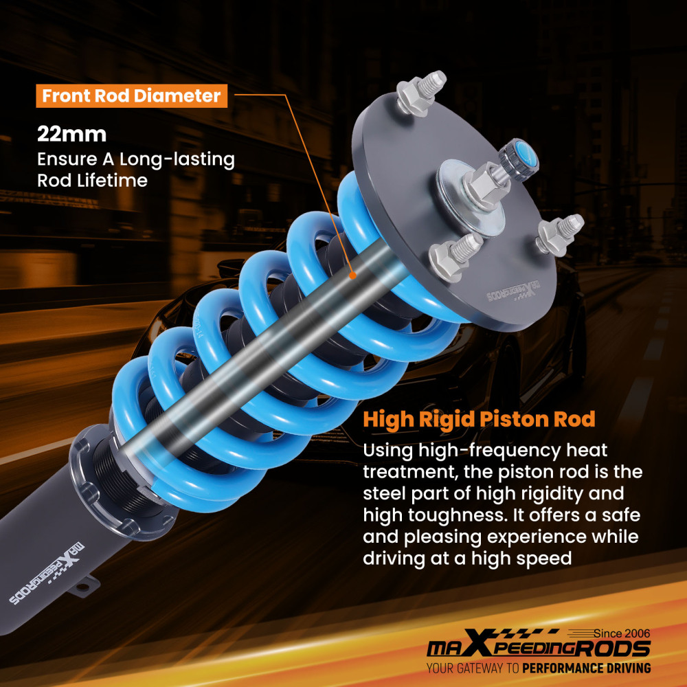 Amortisseurs Combinés Filetés compatible pour Toyota Supra JZA70 MA70 GA70 86-92