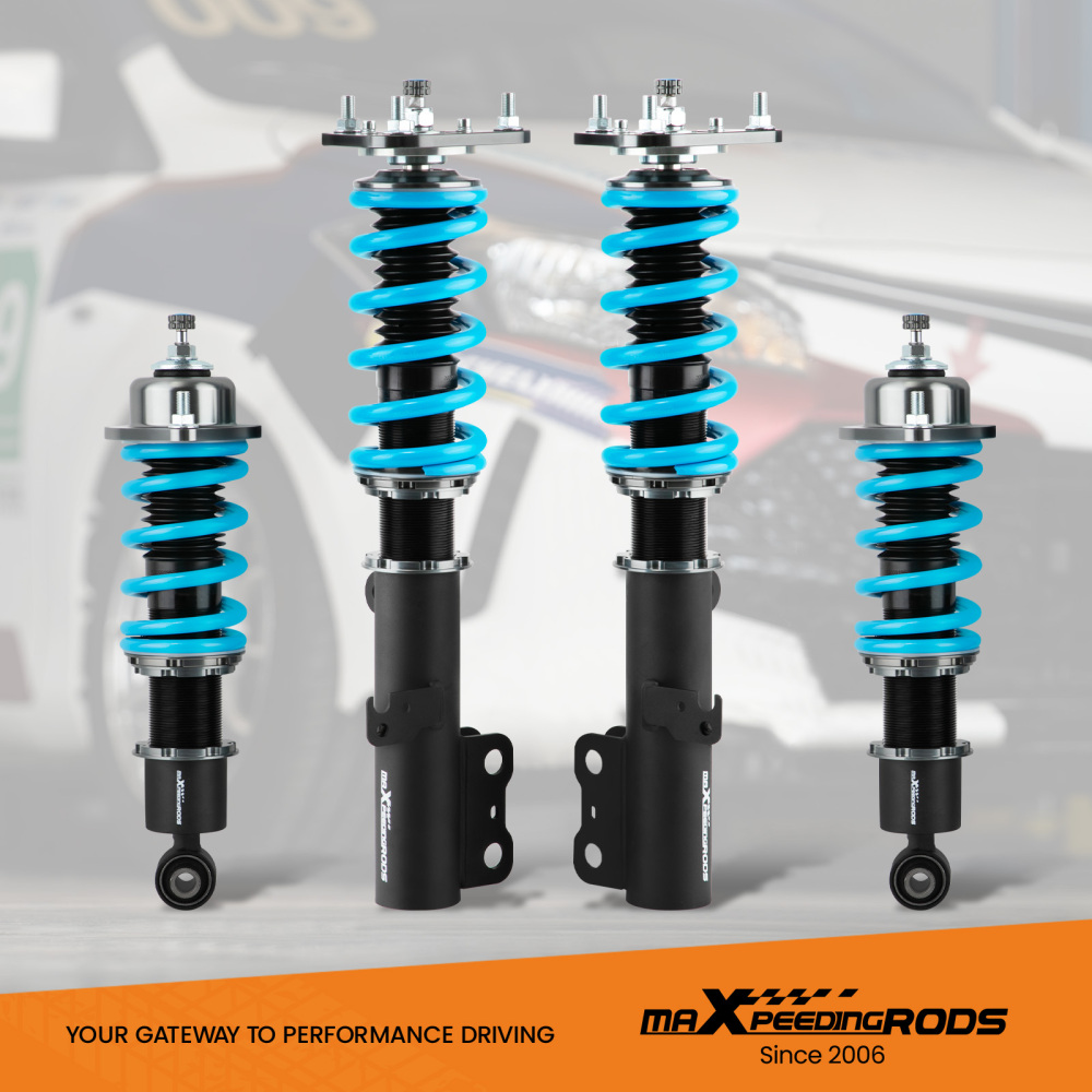 MaXpeedingrods COT6 Coilovers 24 Way Damper Suspension compatible for Scion tC 2005-2010 lowering kit