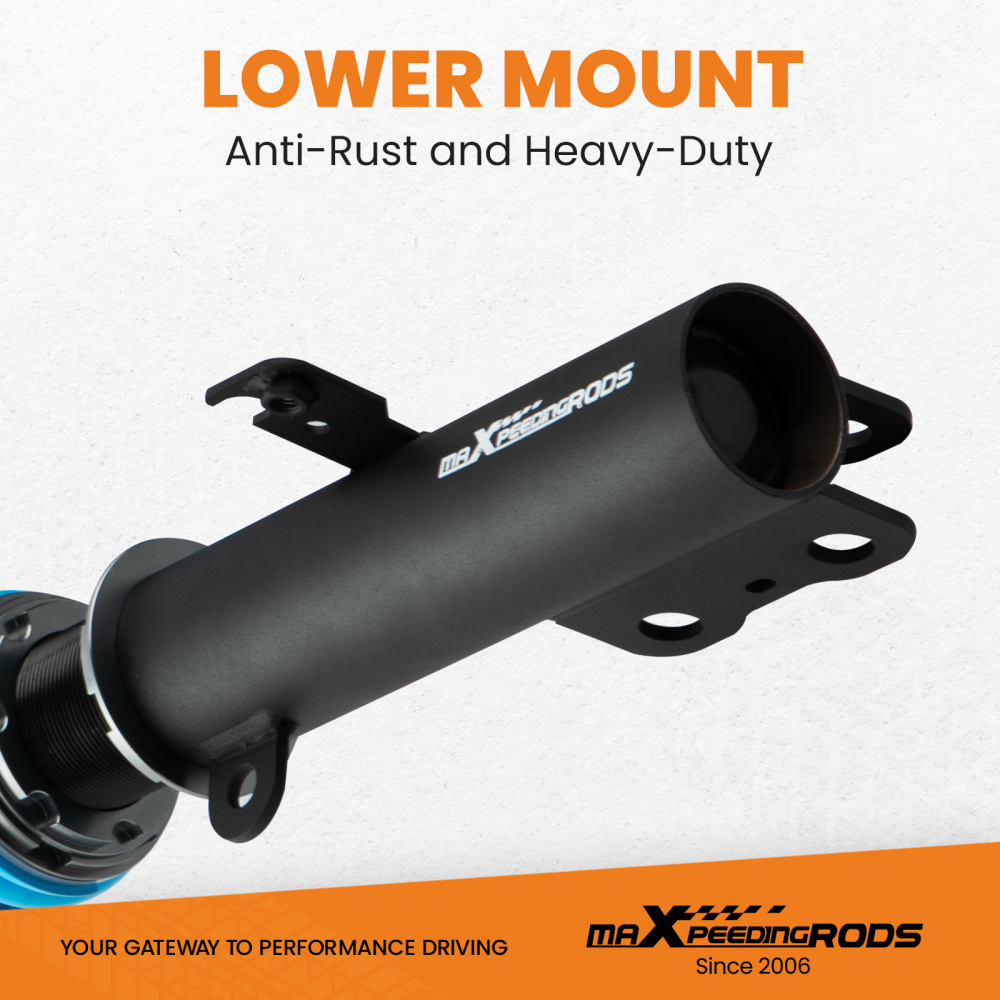 MaXpeedingrods COT6 Coilovers 24 Way Damper Suspension compatible for Scion tC 2005-2010 lowering kit