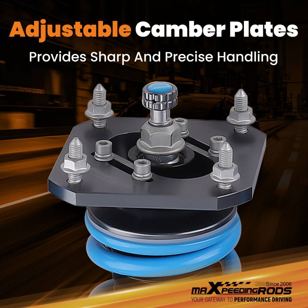 MaXpeedingrods T6 Coilovers Adjustable Suspension Kit compatible for Toyota Starlet 91-99