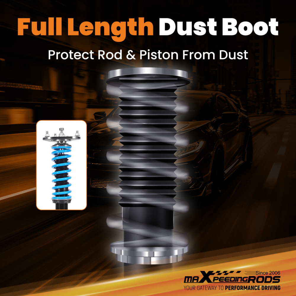 MaXpeedingrods T6 Adjustable Coilover Shocks Kit compatible for Toyota CH-R CHR AX10 18-22